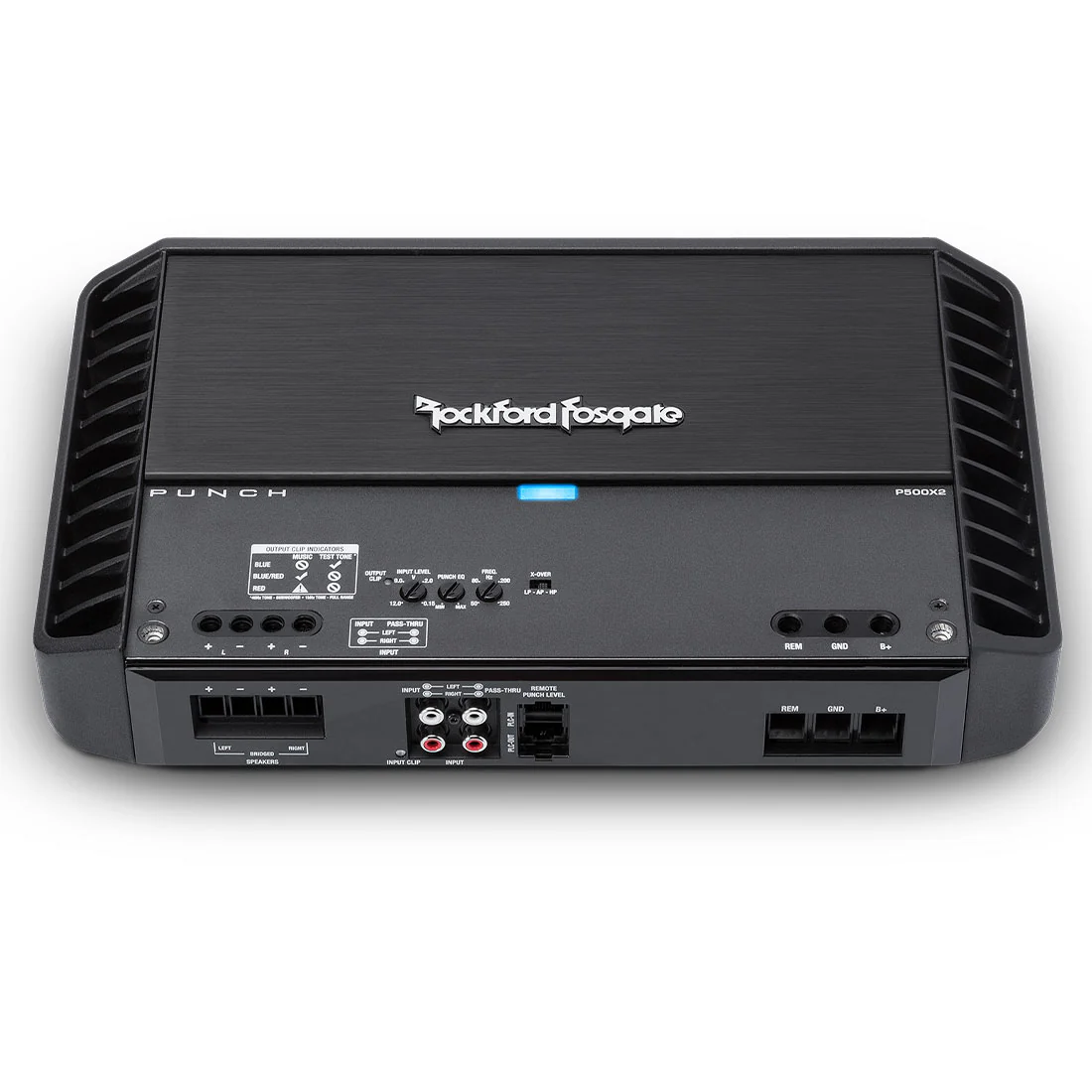 Rockford Fosgate P500X2 Punch 500 Watt 2-Channel Amplifier (P500X2) - Image 4