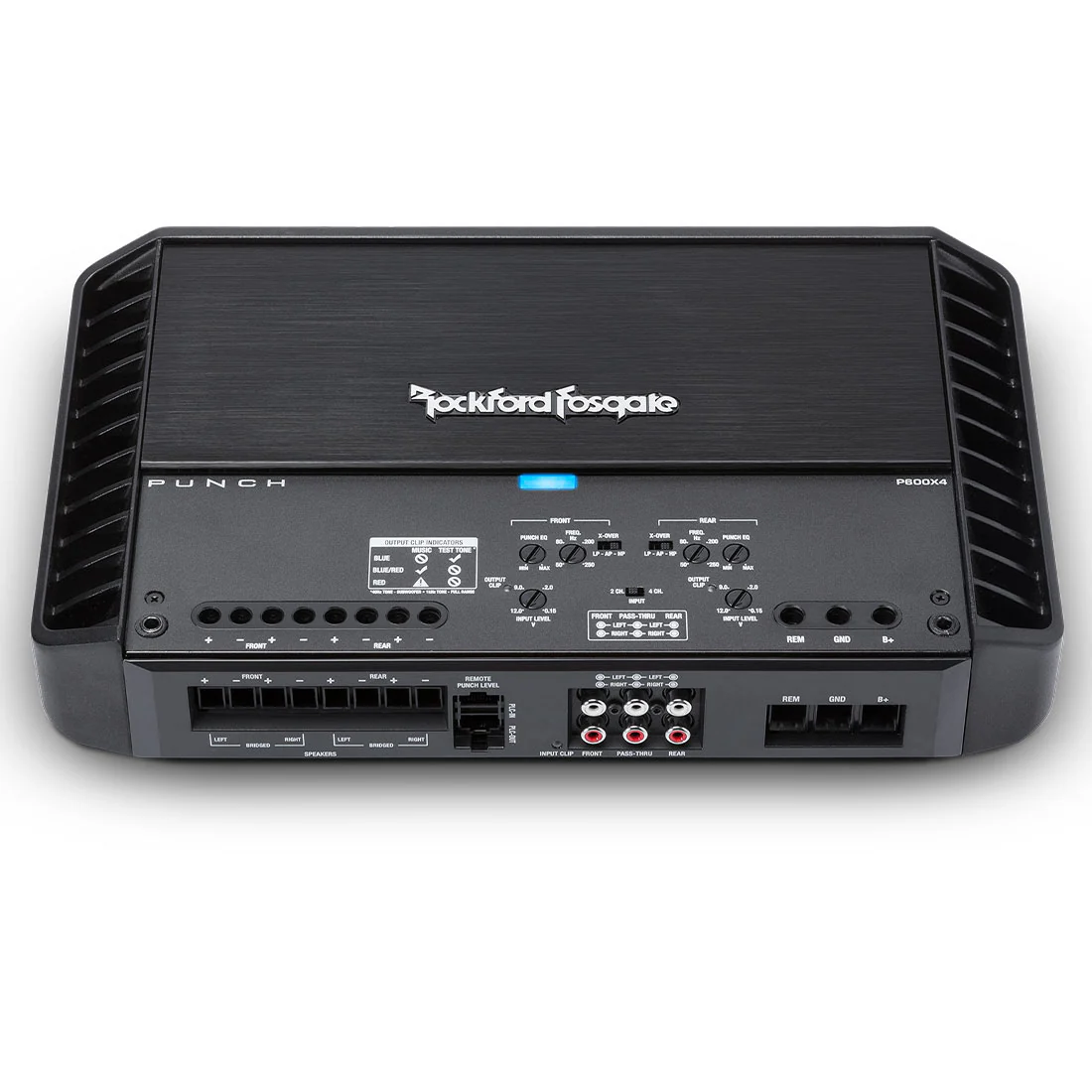 Rockford Fosgate P600X4 Punch 600 Watt 4-Channel Amplifier (P600X4) - Image 9
