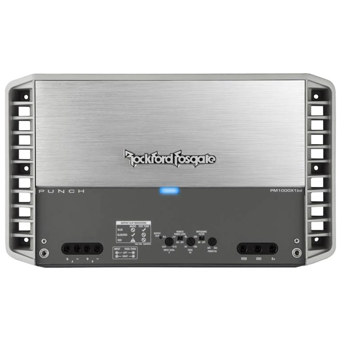 Rockford Fosgate PM1000X1BD Punch Marine 1000 Watt Mono Subwoofer Amplifier (PM1000X1BD) - Image 3