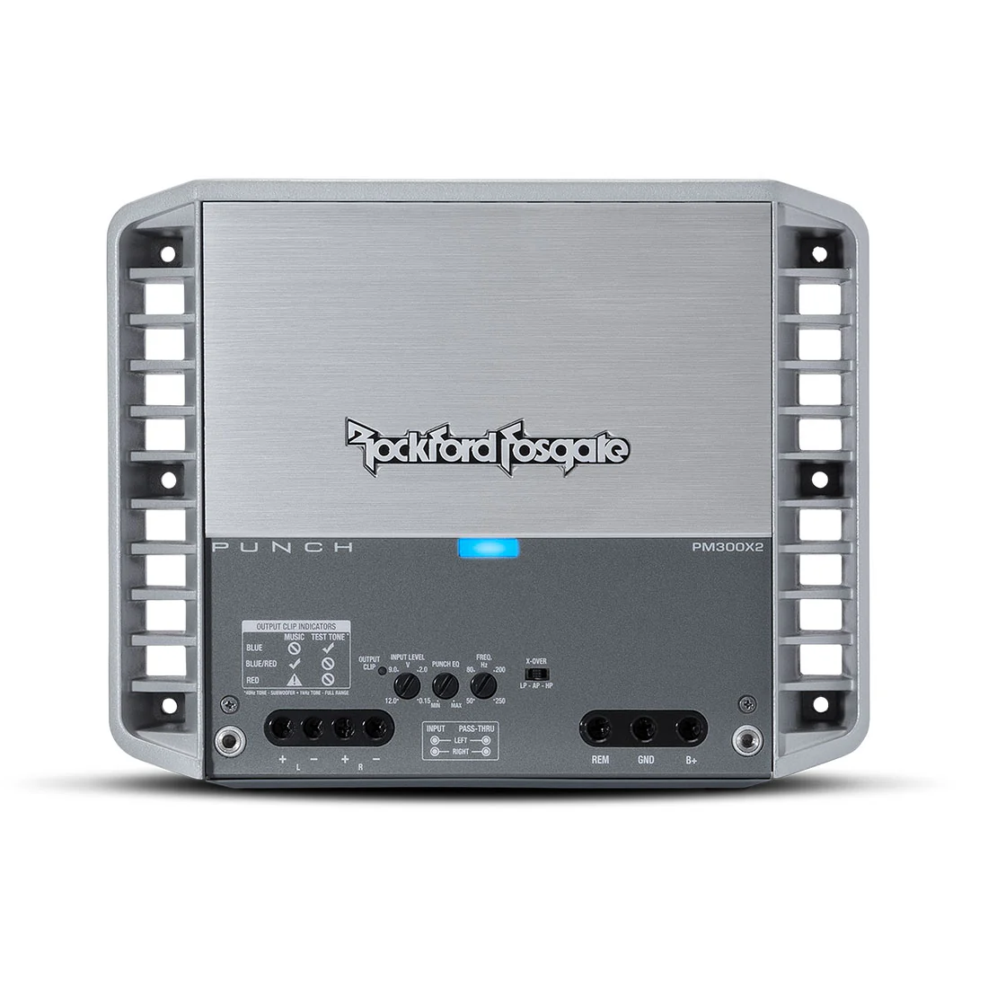 Rockford Fosgate PM300X2 Punch Marine 300 Watt 2-Channel Amplifier (PM300X2) - Image 2