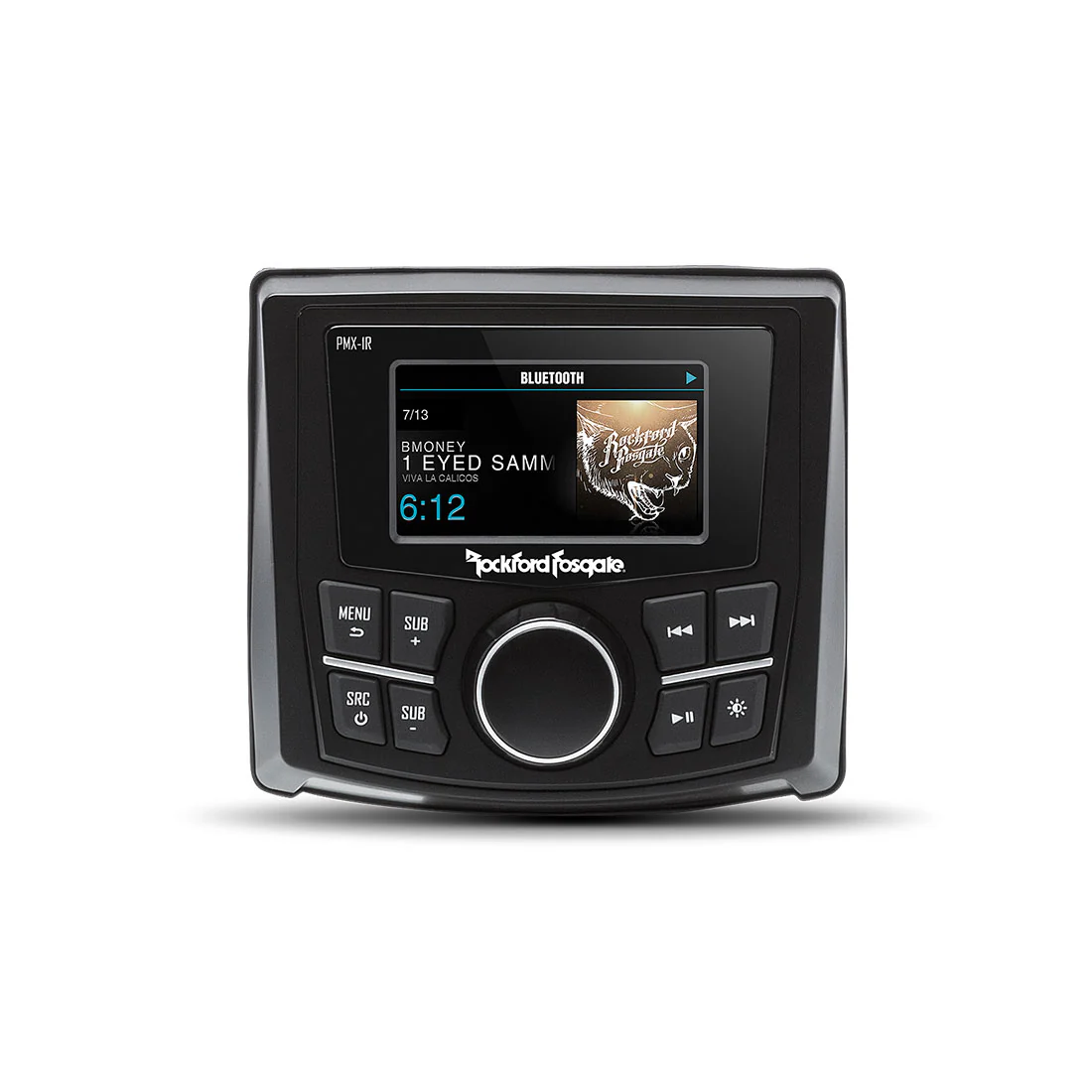 Rockford Fosgate PMX-1R Punch Marine Full Function Wired Remote 2.7" Display (PMX1R)