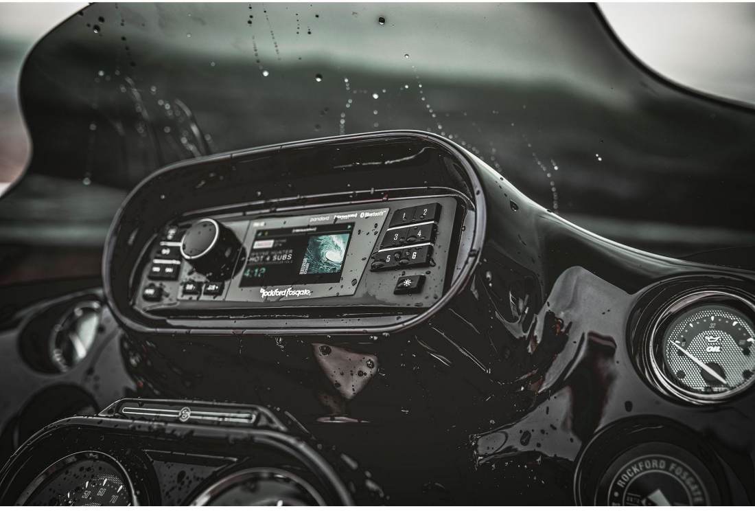 Rockford Fosgate PMX-HD9813 Digital Media Receiver for 1998-13 Harley-Davidson Motorcycles (PMXHD9813) - Image 4