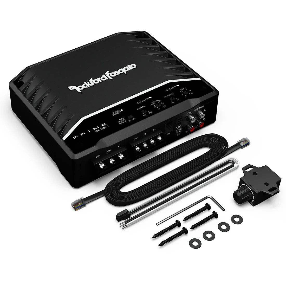 Rockford Fosgate R2-250X1 Prime 250 Watt Mono Subwoofer Amplifier (R2250X1) - Image 4