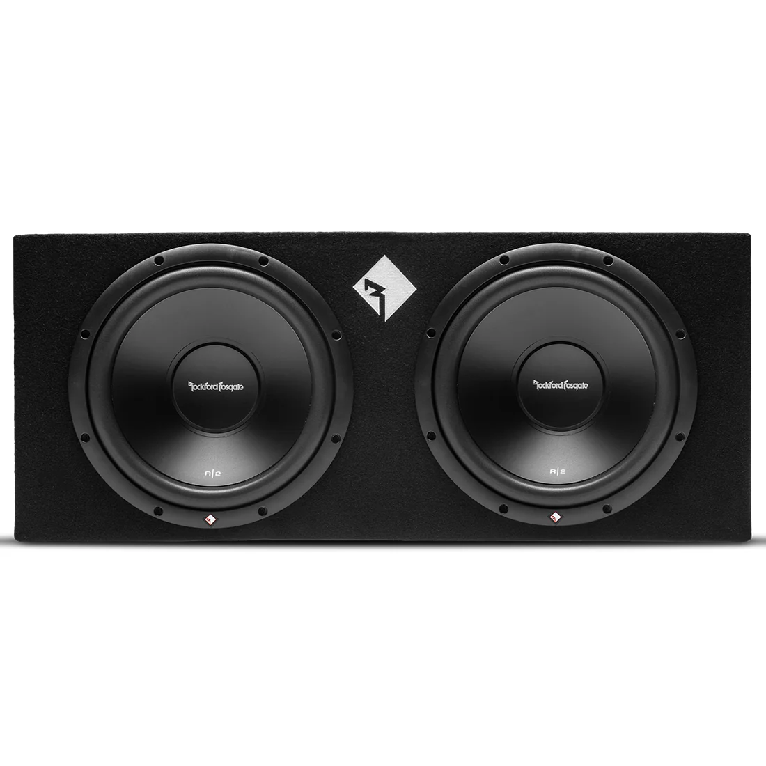 Rockford Fosgate R2-2X12 Prime Dual R2 12" Sealed Loaded Enclosure Subwoofers (R22X12)