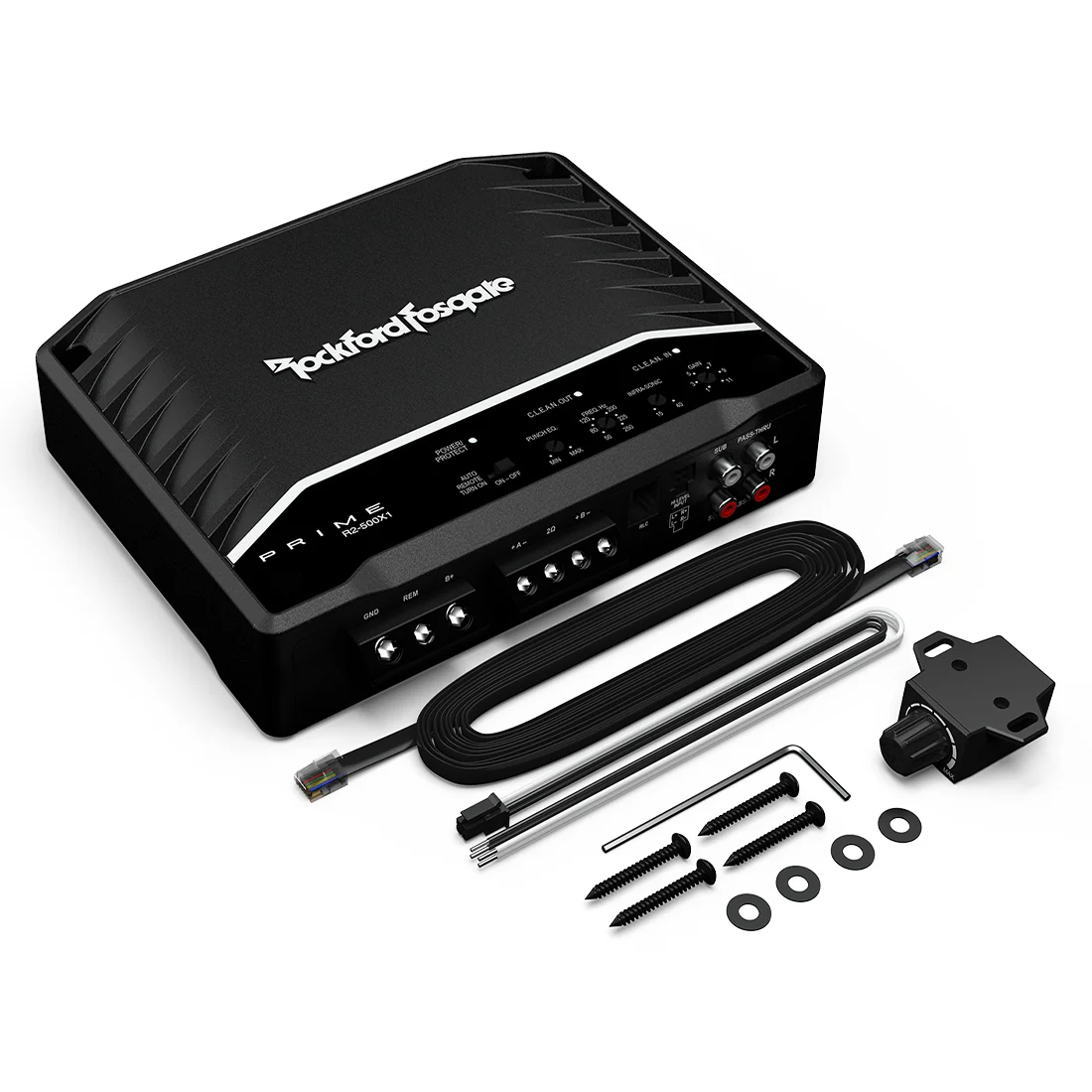 Rockford Fosgate R2-500X1 Prime 500 Watt Mono Subwoofer Amplifier (R2500X1) - Image 2