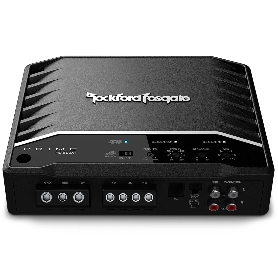 Rockford Fosgate R2-500X1 Prime 500 Watt Mono Subwoofer Amplifier (R2500X1) - Image 3
