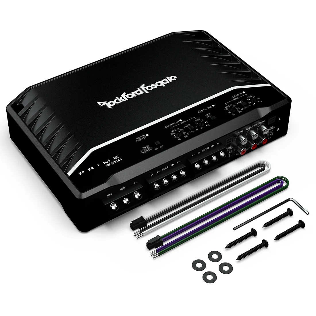 Rockford Fosgate R2-500X4 Prime 500 Watt 4-Channel Amplifier (R2500X4) (OPEN BOX - LIKE NEW) - Image 3