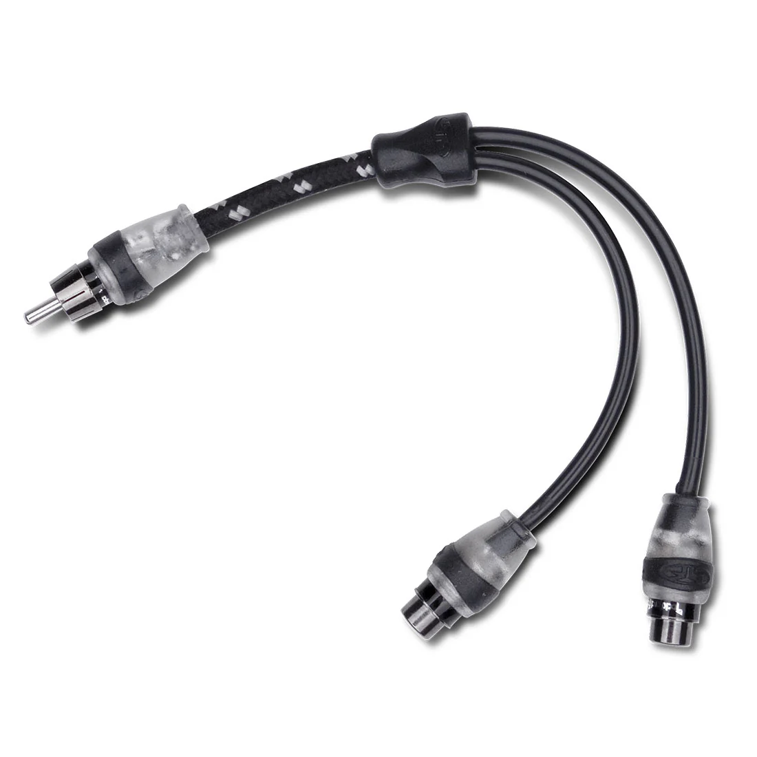 Rockford Fosgate RFITY-1M Premium Y-Adapter - 1 Male To 2 Female (RFITY1M)