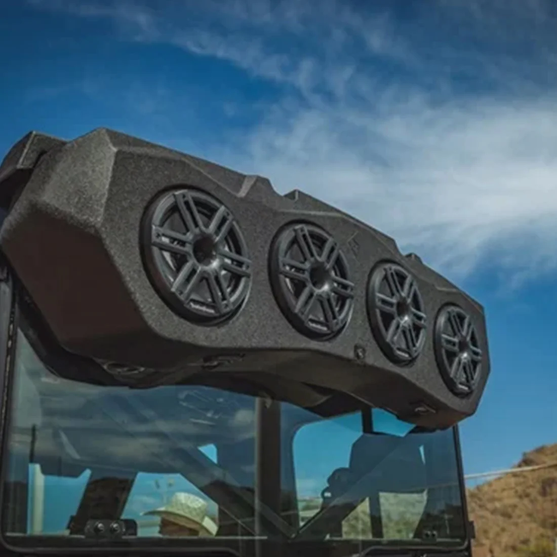 Rockford Fosgate RNGR18-CAPM2 Rear Audio Cap for Select 2018+ Polaris Ranger Models (RNGR18CAPM2) - Image 4