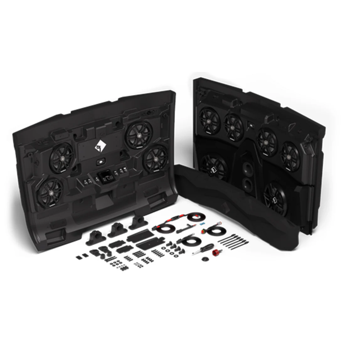 Rockford Fosgate RNGR18-ROOF4M2 Front & Rear Audio Roof for Select 2018+ Polaris Ranger Crew Models (RNGR18ROOF4M2)