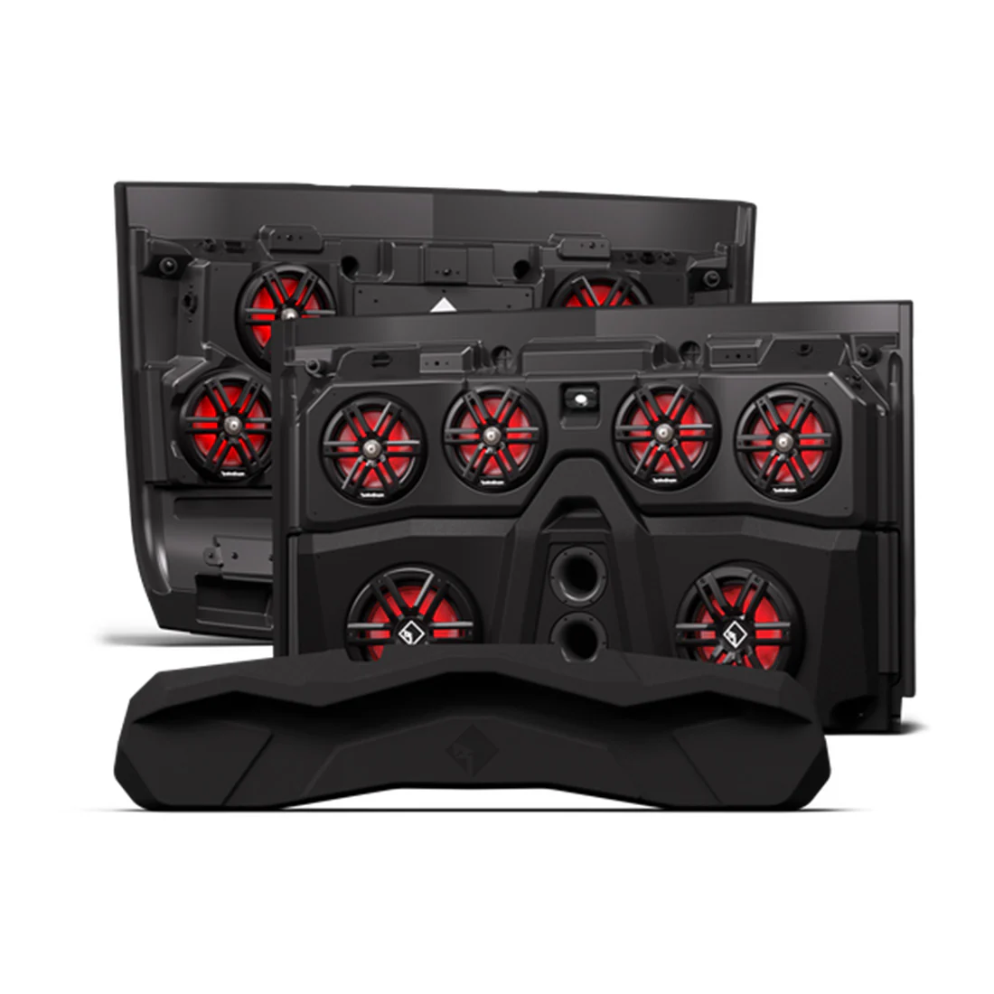 Rockford Fosgate RNGR18-ROOF4M2 Front & Rear Audio Roof for Select 2018+ Polaris Ranger Crew Models (RNGR18ROOF4M2) - Image 3