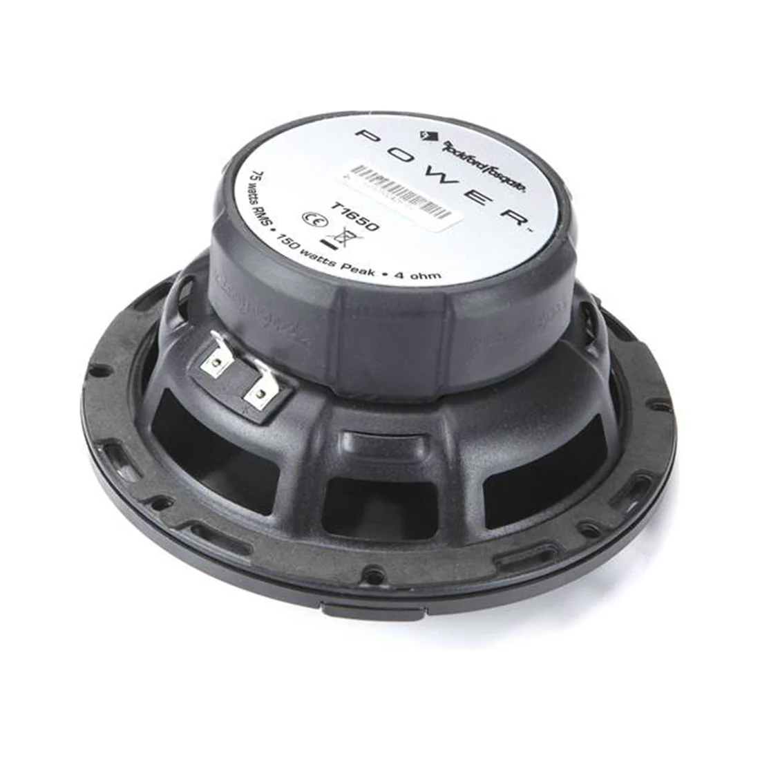 Rockford Fosgate T1650 Power Series 6.5" Euro Fit Full Range Speaker - Black (T1650) - Image 2