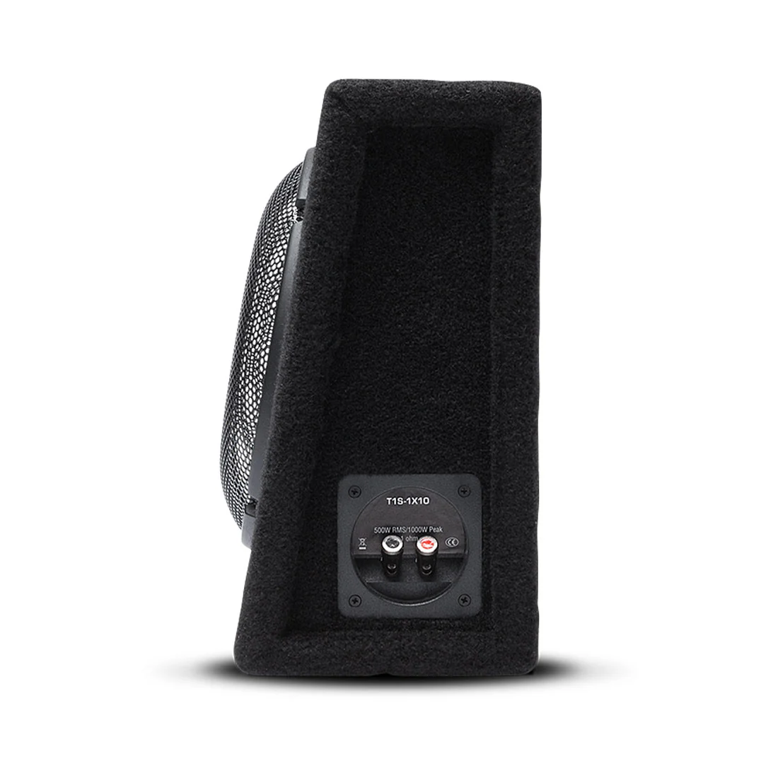 Rockford Fosgate T1S-1X10 Power 10" T1 Slim Sealed Loaded Subwoofer Enclosure (T1S1X10)