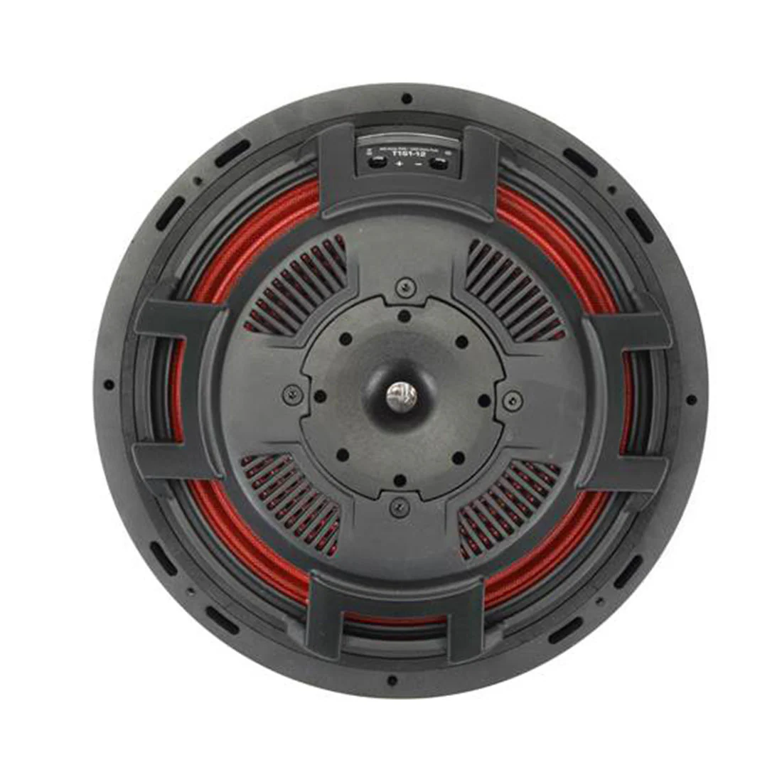 Rockford Fosgate T1S1-12 Power 12" Slim Single 1-Ohm Subwoofer (T1S112) - Image 2
