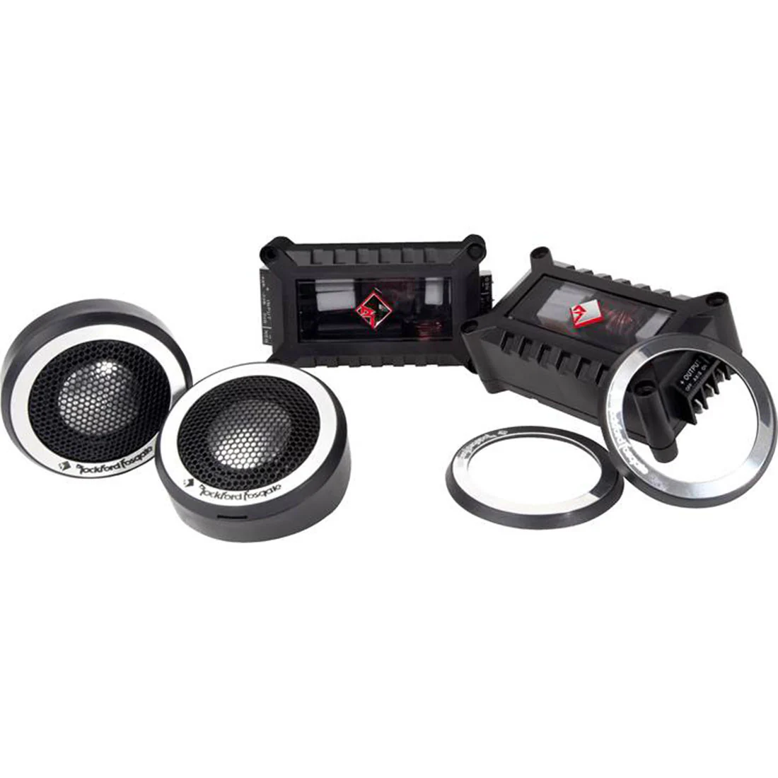 Rockford Fosgate T2T-S Power Series 1" Aluminum Tweeter Kit - Black (T2TS)