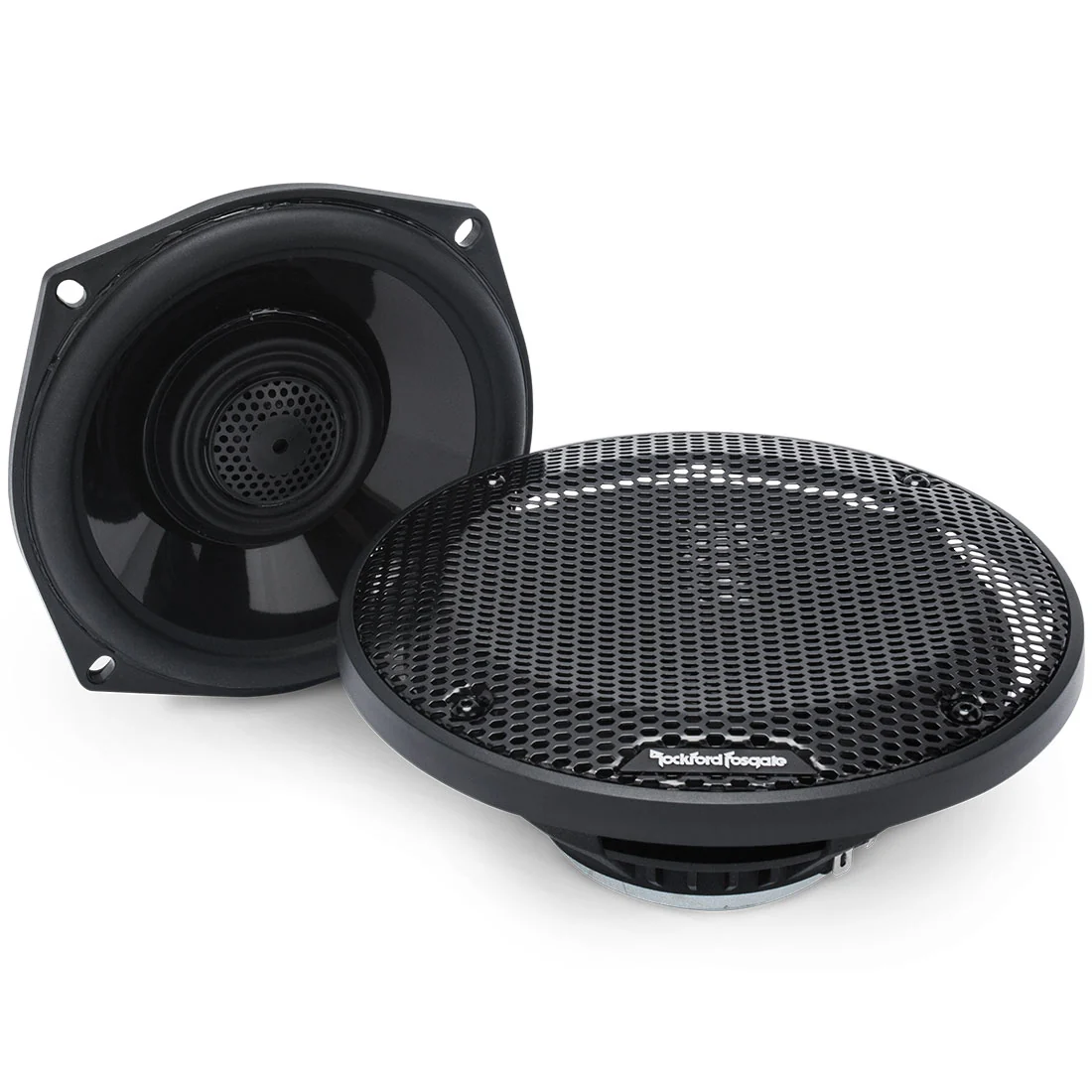 Rockford Fosgate TMS5 5.25" Full Range Tour-Pak Speakers For Select 1998-2013 Harley-Davidson Motorcycles (TMS5)