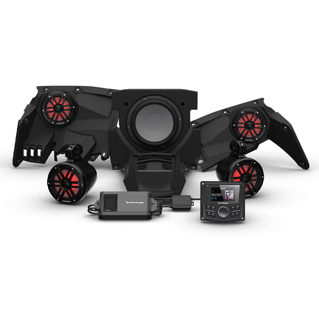 Rockford Fosgate X317-STG4 2017+ Can-Am X3 Stage-4 Audio System (Gen-3) (X317STG4)