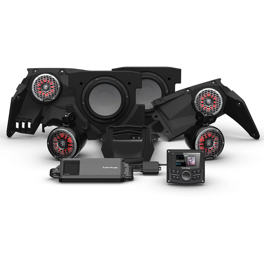 Rockford Fosgate X317-STG5 2017+ Can-Am X3 Stage-5 Audio System (Gen-3) (X317STG5) - Image 2