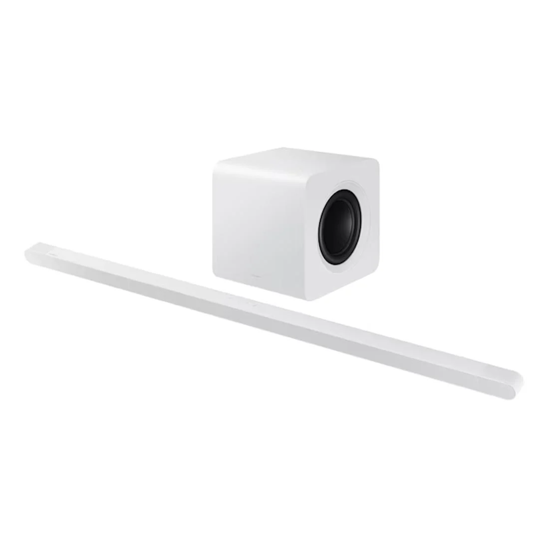 Samsung HW-S801D/ZC 3.1.2 Channel Ultra Slim Sound Bar with Wireless Subwoofer - White - 2024
