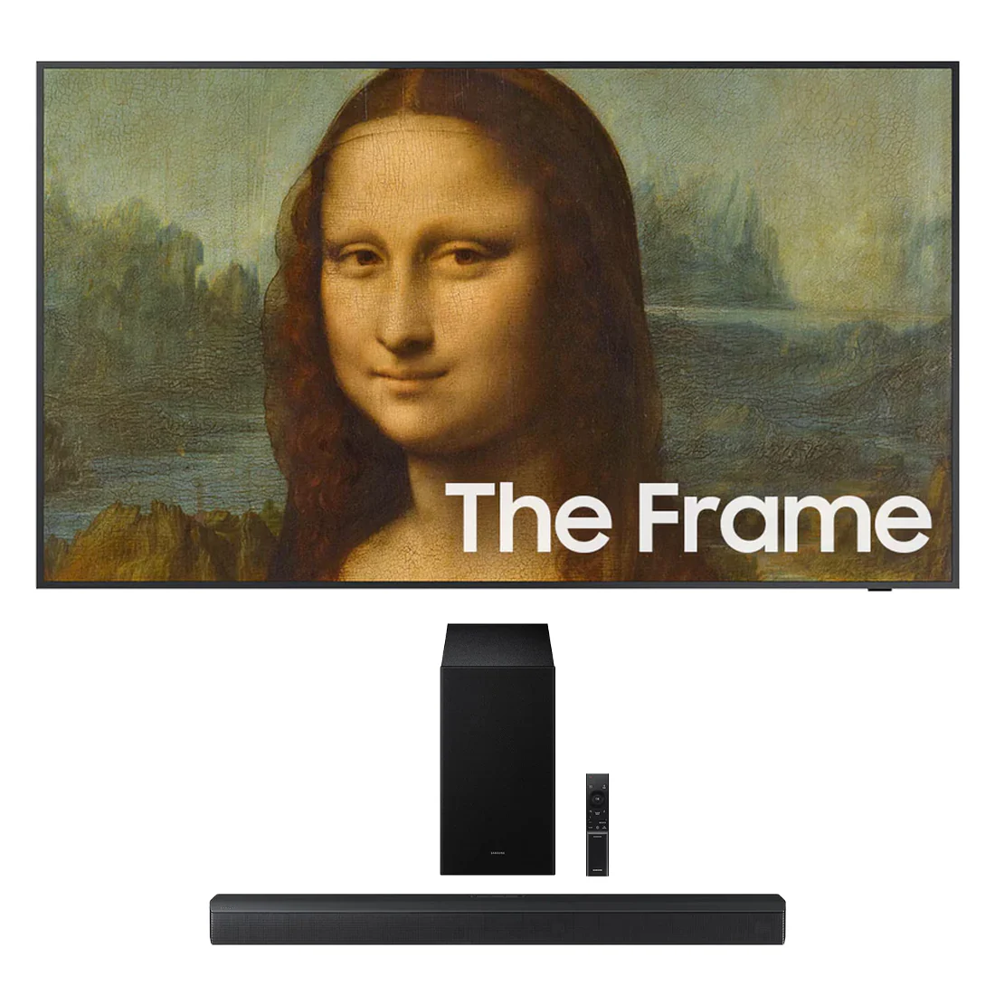 Samsung QN32LS03CBFXZC 32" The Frame QLED Smart TV | Samsung HW-B650F/ZC 3.1 Channel Soundbar - 2025 - Bundle