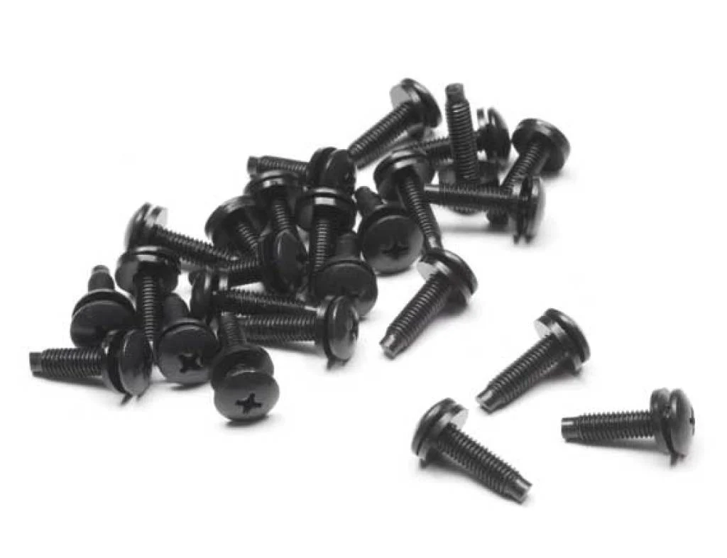 Sanus CASC100-B1 Rack Screws - Pack of 100 Rack Mount Screws (CASC100B1)