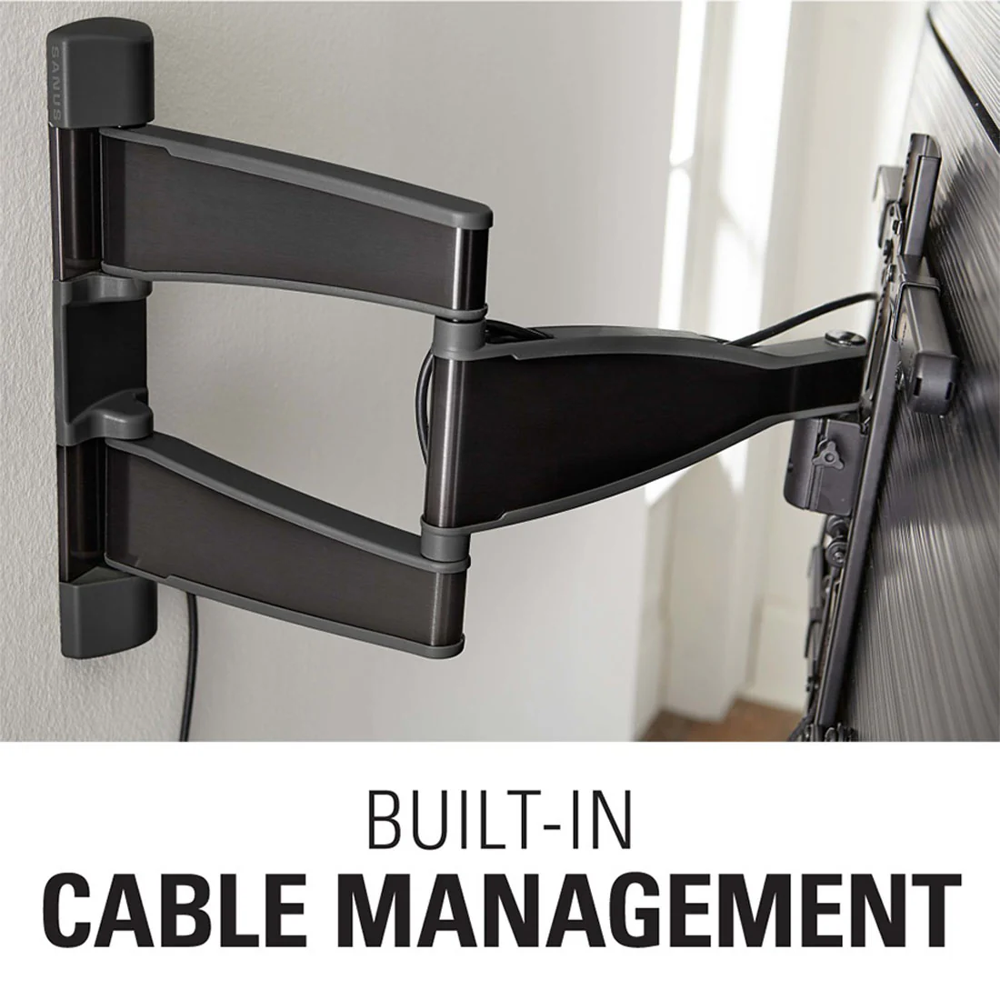 Sanus VMF720-B2 Premium Full Motion TV Wall Mount for 32"-65" TVs (VMF720B2) - Image 2