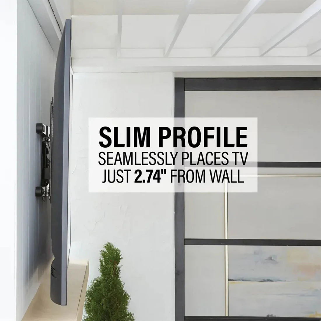 Sanus VODLF125-B3 Outdoor Premium Full-Motion TV Mount (VODLF125B3) - Image 10