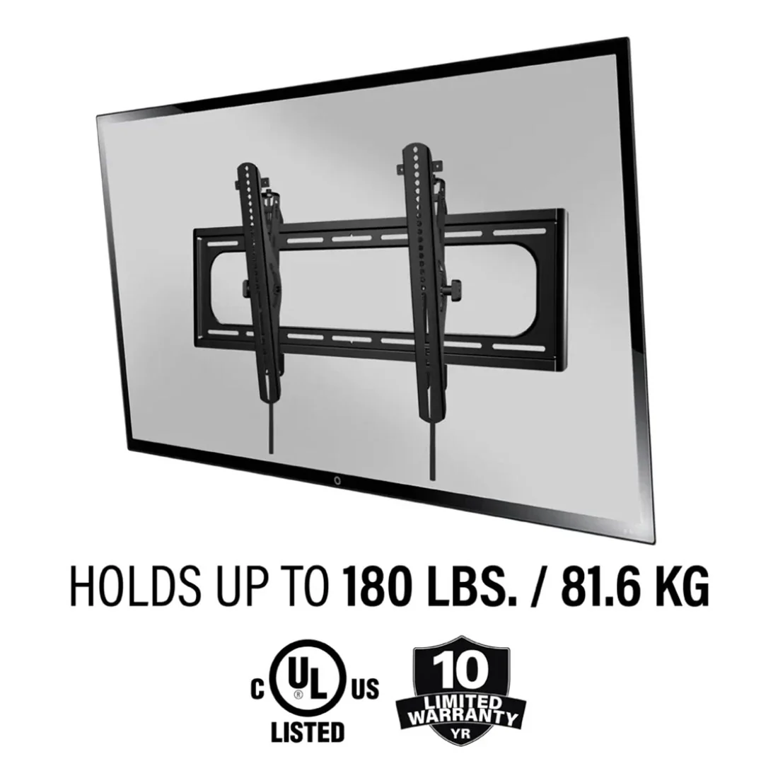 Sanus VODLT1-B3 Premium Large Outdoor Tilt Mount for TVs 37"-95" (VODLT1B3) - Image 2
