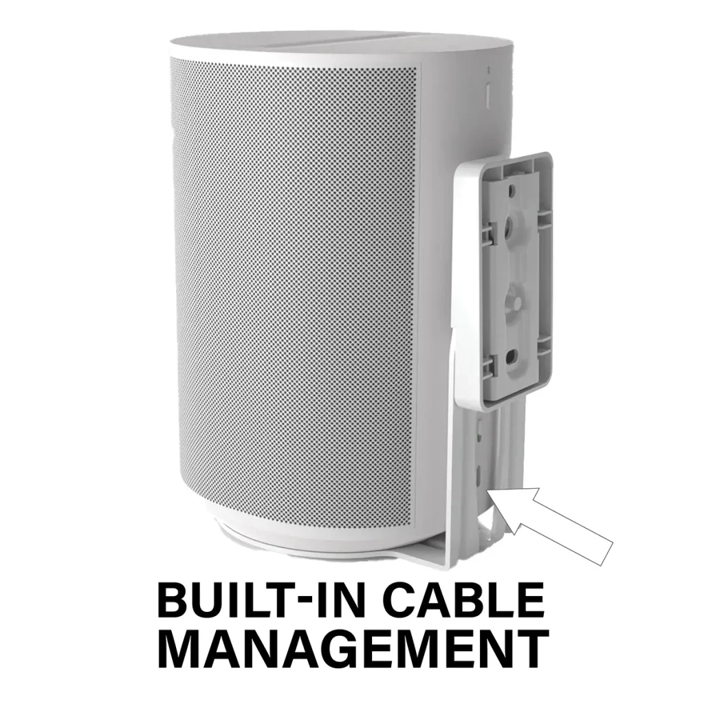 Sanus WSFME12 Fixed Speaker Wall Mount for Sonos Era 100 - Pair - Image 6