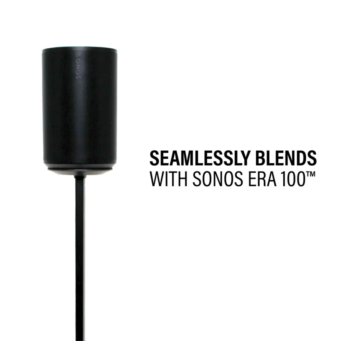 Sanus WSSE1A1 Height Adjustable Speaker Stand for Sonos Era 100 - Each (WSSE1A1B2) - Image 5