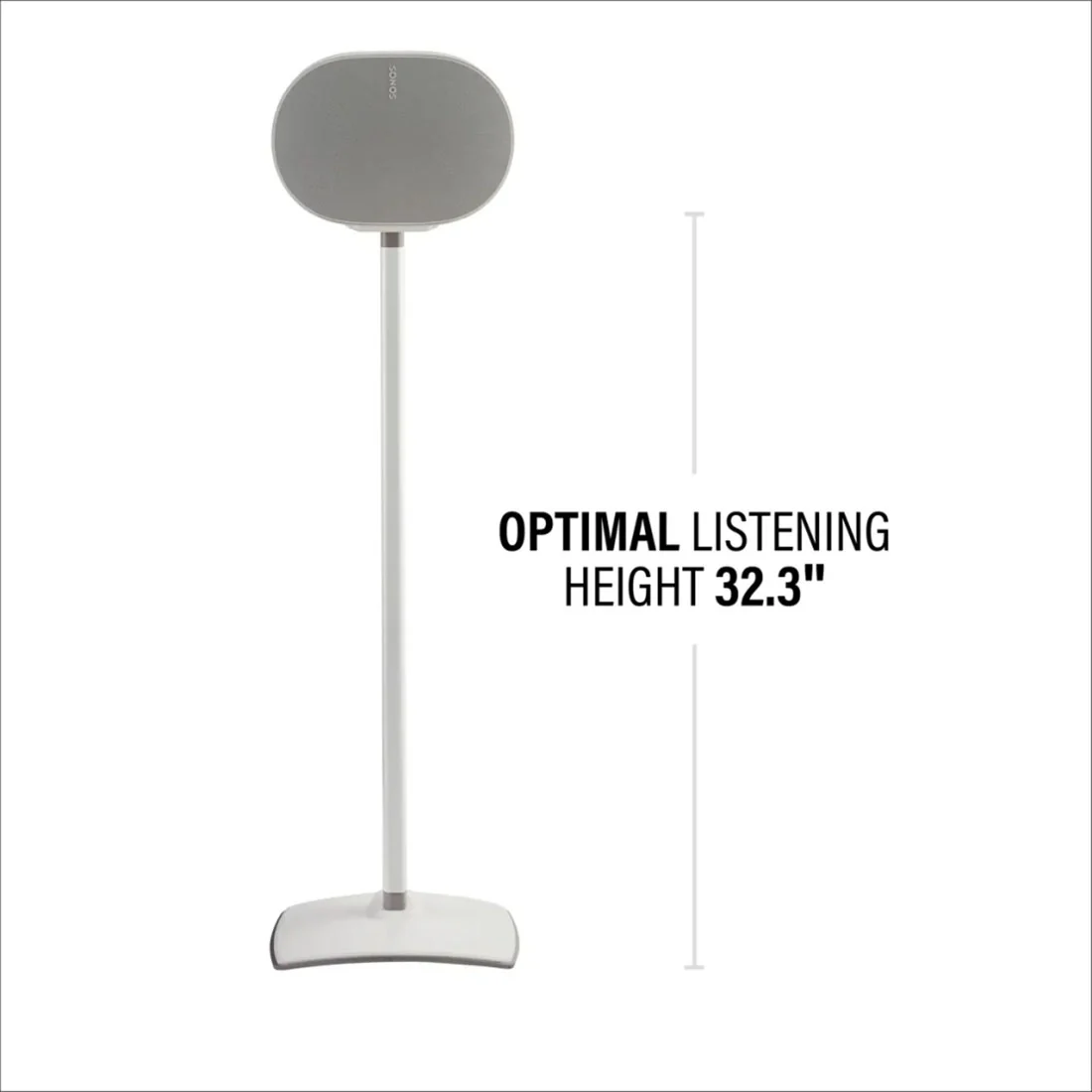 Sanus WSSE32 32" Speaker Stand for Sonos Era 300 - Pair (WSSE32B2) - Image 4