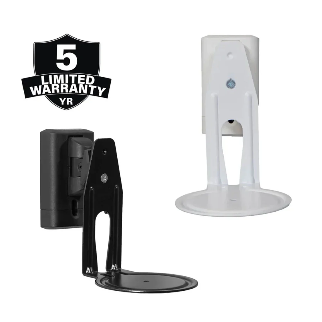 Sanus WSWME12-B2 Adjustable Speaker Wall Mount designed for the Sonos Era 100 - Black - Pair (WSWME12B2) - Image 6