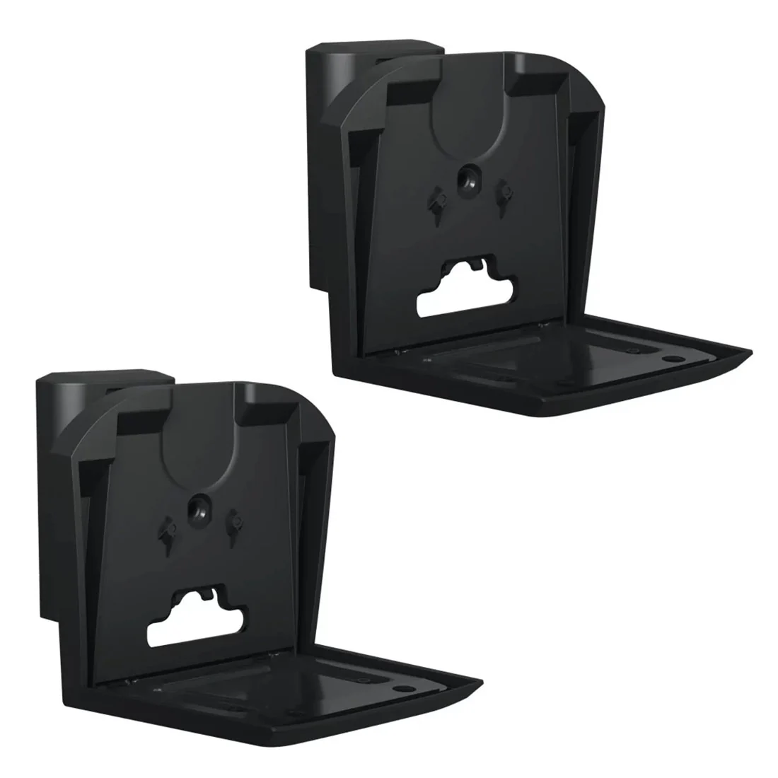 Sanus WSWME32-B2 Adjustable Speaker Wall Mount Designed For The Sonos Era 300 - Black - Pair (WSWME32B2)