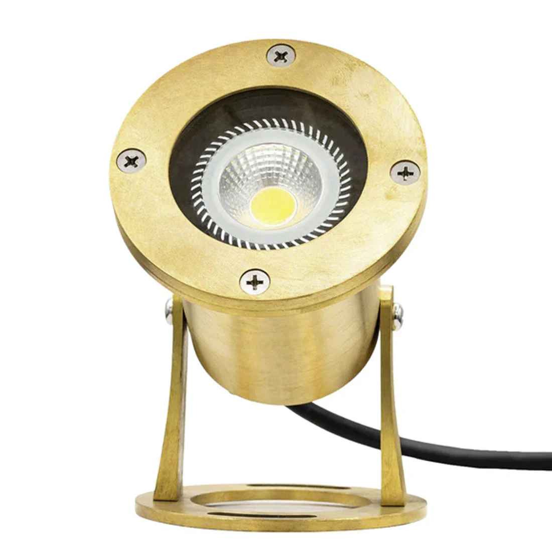 Silhouette Lights UWL601 LED Submersible Pond Light - Brass (UWL601)