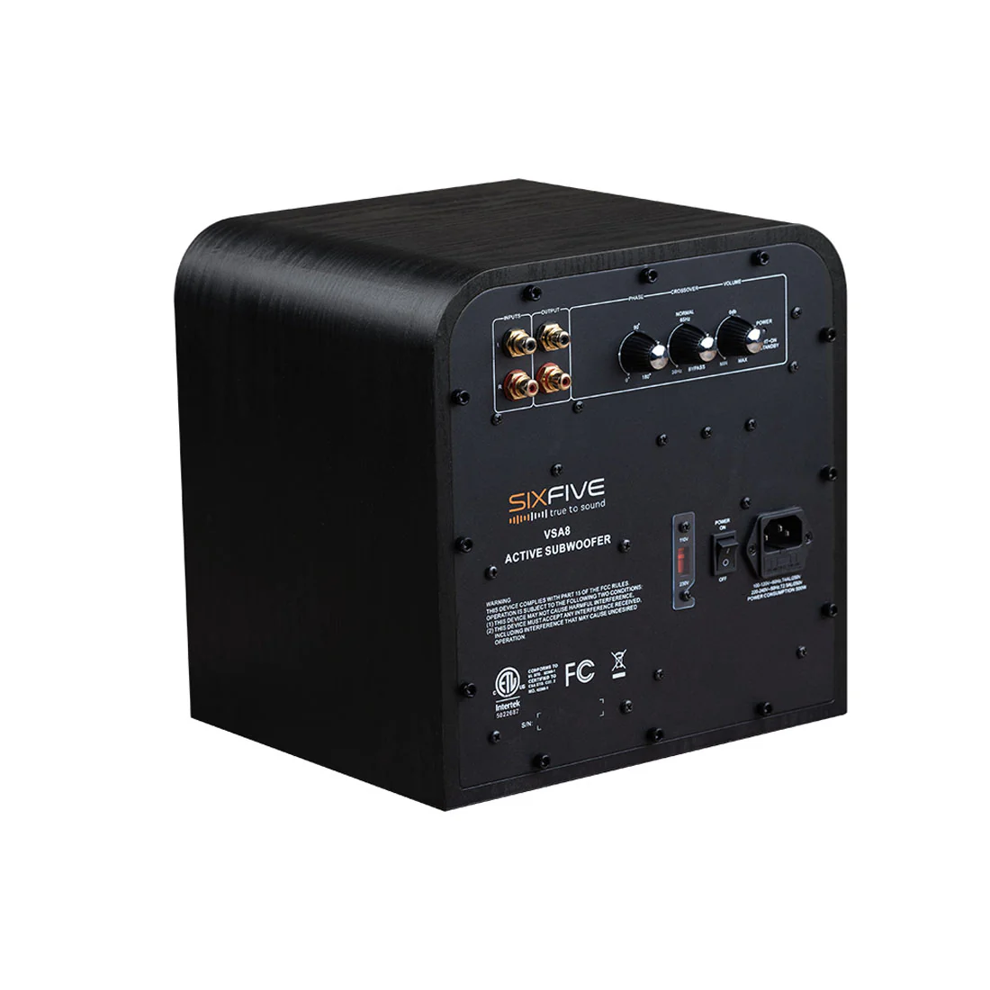 SixFive VSA8 V Series Premium 8? Powered Subwoofer - Each (VSA8) - Image 3