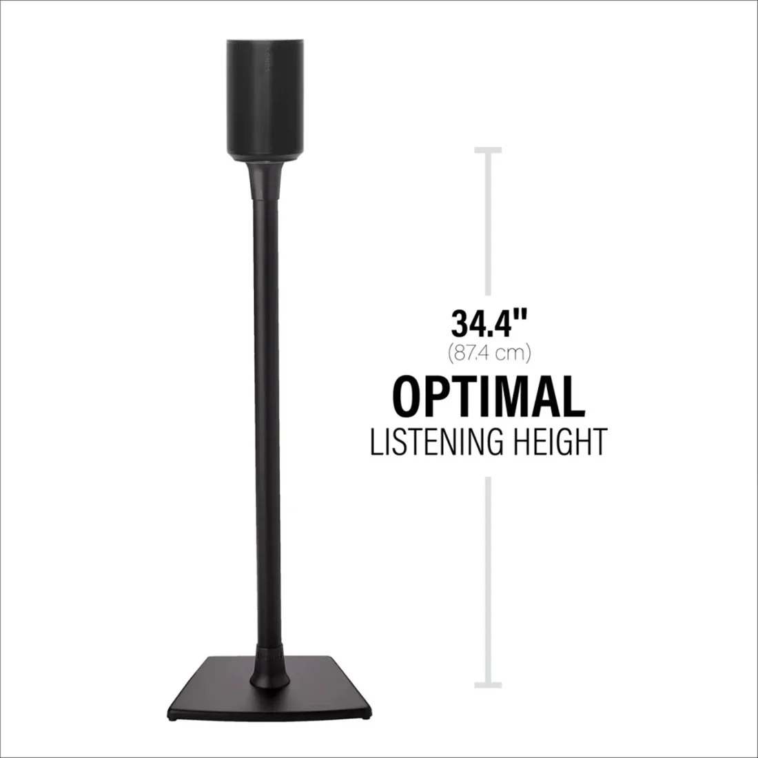 Sanus WSSE11 Speaker Stand for Sonos Era 100 - Each (WSSE11B2) - Image 7