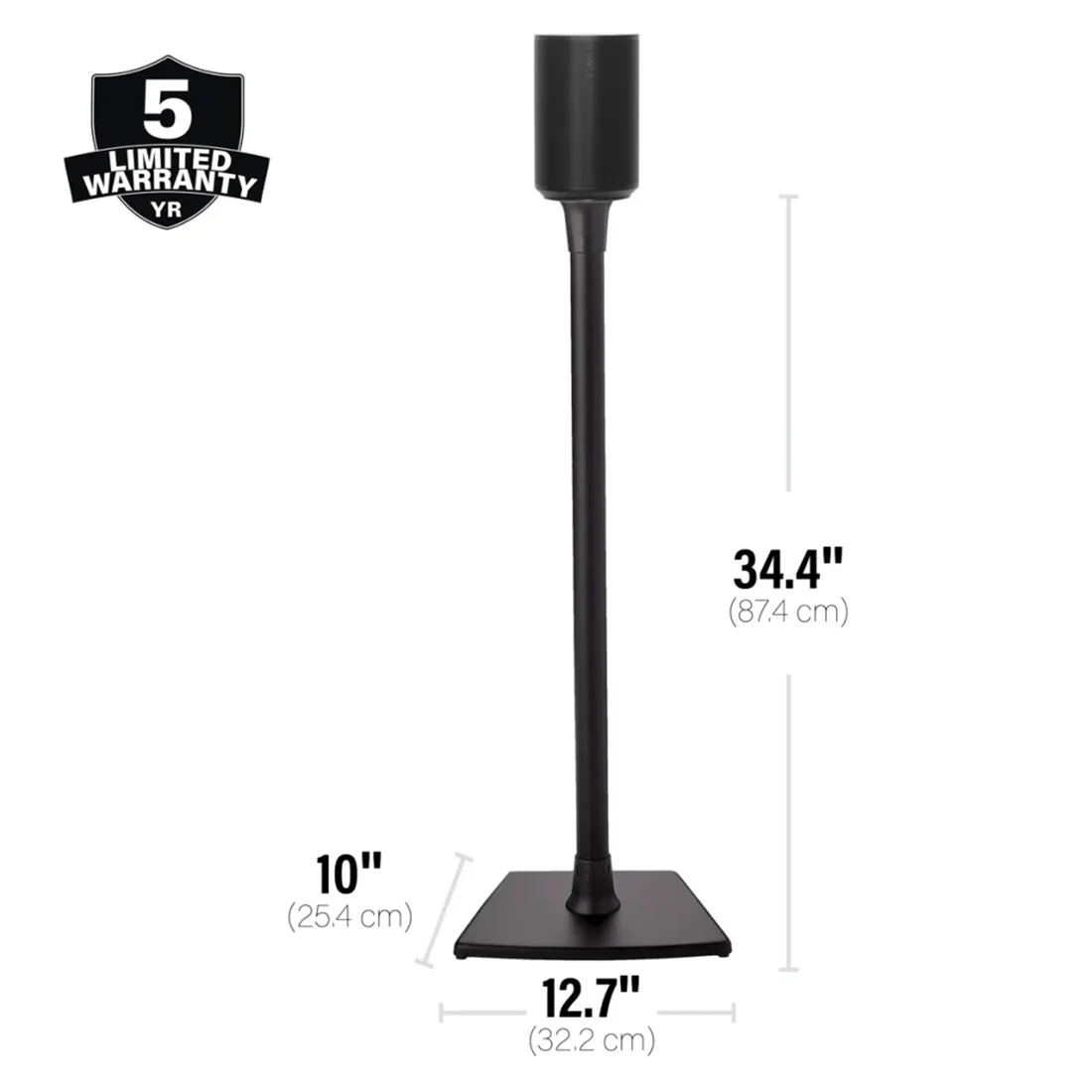 Sanus WSSE12 Speaker Stands for Sonos Era 100 - Pair - Image 12