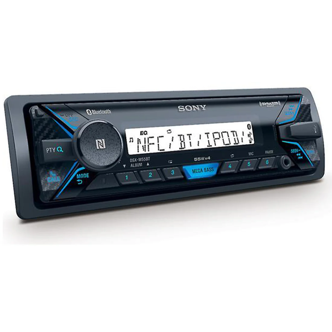 Sony DSX-M55BT Single-Din Digital Media Marine Receiver (DSXM55BT) - Image 2