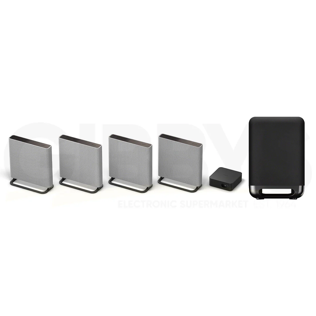 Sony HT-A9M2 BRAVIA Theatre Quad with Dolby Atmos | SA-SW5 300W Additional Wireless Subwoofer