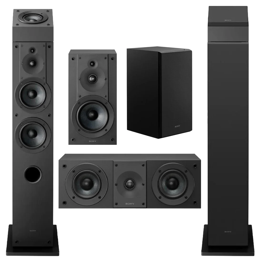 Sony SS-CS3M2 7.0 Speaker Bundle #1 - SS-CS3M2 (2) | SS-CS5M2 | SS-CS8M2 | SS-CSEM2