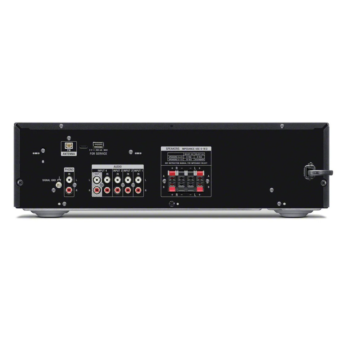 Sony STR-DH190 Stereo Receiver w/ Phono Input and Bluetooth Connectivity (STRDH190) - Image 3