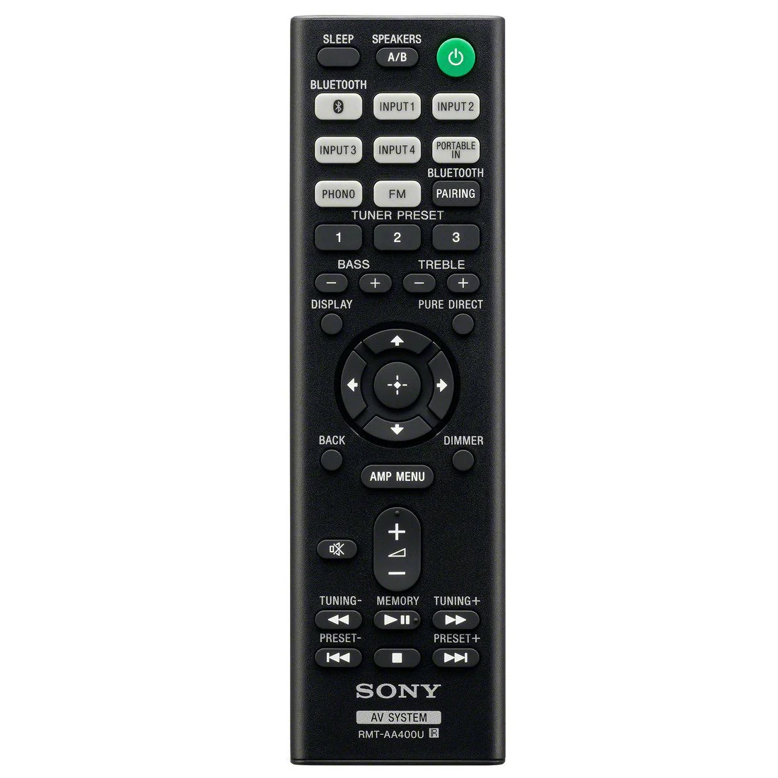 Sony STR-DH190 Stereo Receiver w/ Phono Input and Bluetooth Connectivity (STRDH190) - Image 4
