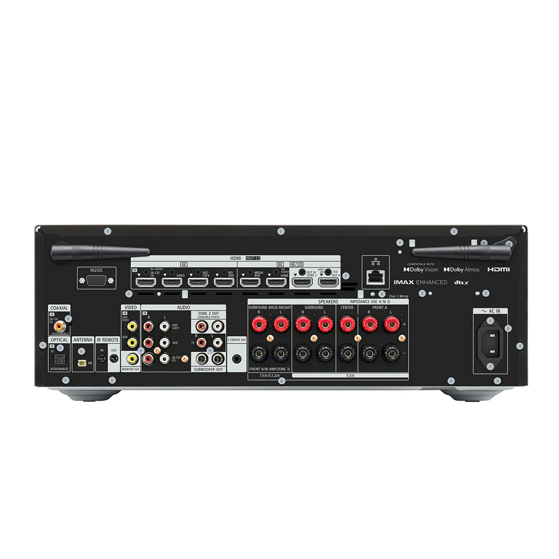Sony STRAZ1000ES Premium ES 7.2 CH 8K A/V Receiver - 2023 Model (STRAZ1000ES) - Image 4