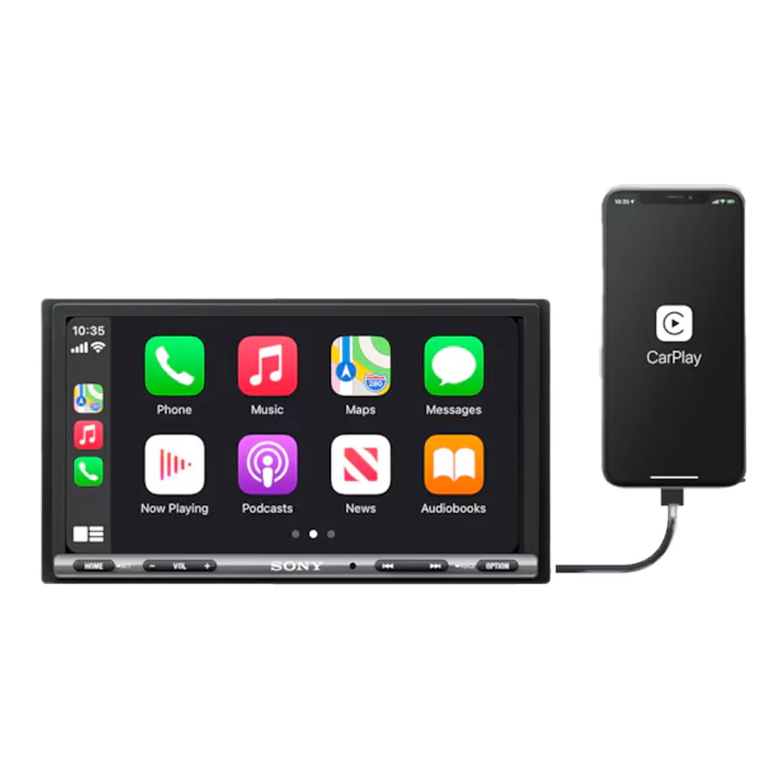 Sony XAV-AX3200 6.95" Digital Media Receiver with WebLink Cast (XAVAX3200) - Image 3