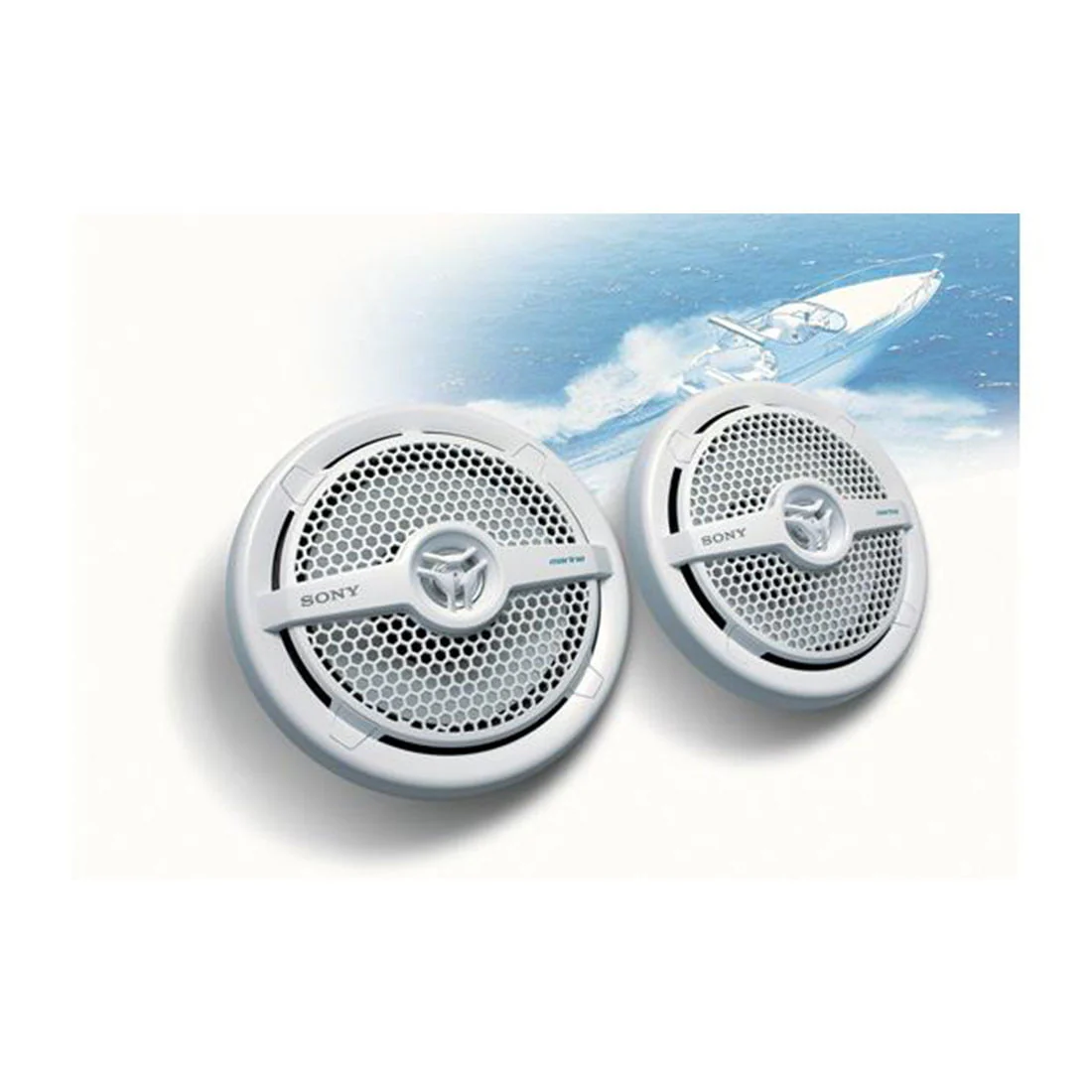 Sony XS-MP1621 6.5" 2-Way Coaxial Marine Speakers (XSMP1621) - Image 4