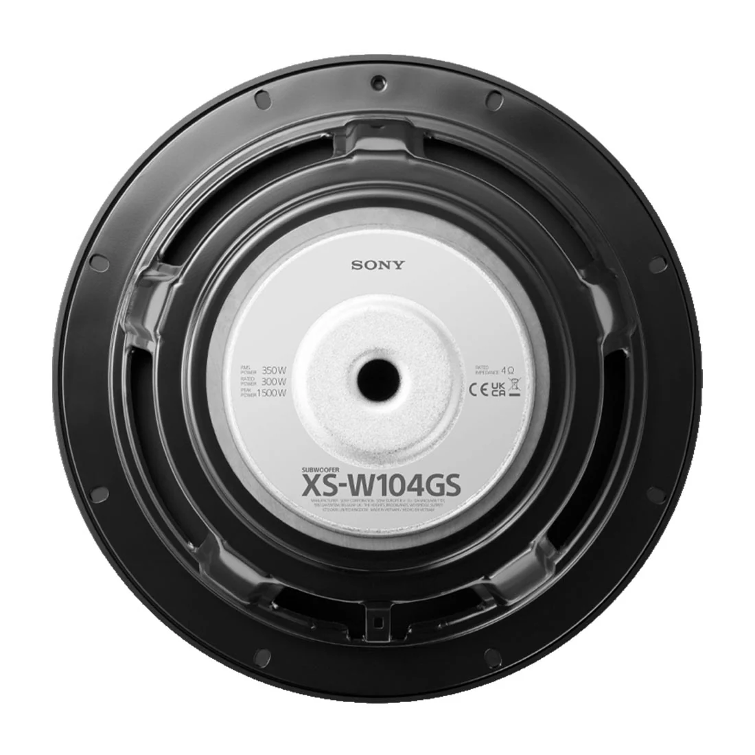 Sony XS-W104GS XS Series 10" 4-ohm Component Subwoofer (XSW104GS) - Image 2