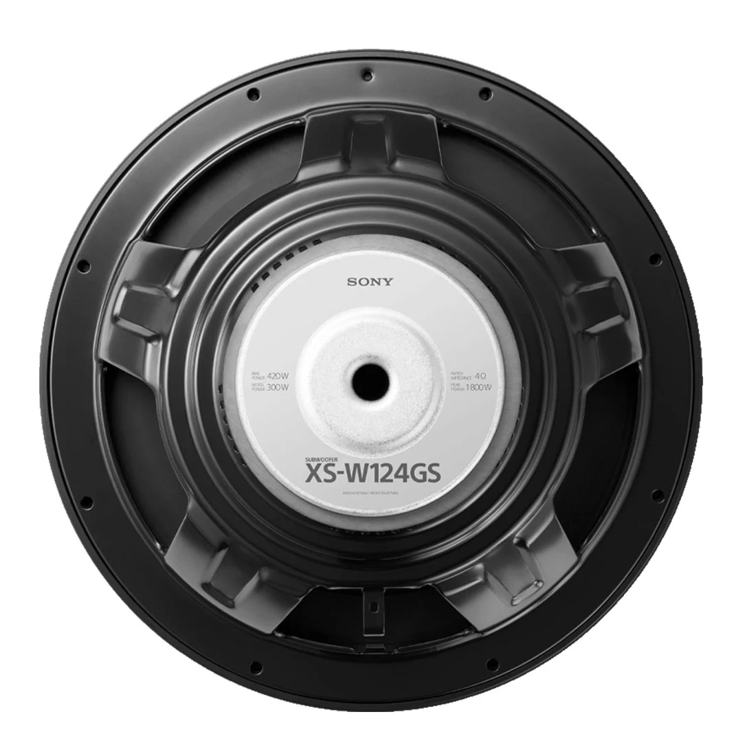 Sony XS-W124GS XS Series 12" 4-ohm Component Subwoofer (XSW124GS) - Image 2