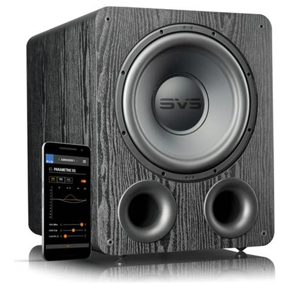 SVS PB-1000 Pro Powered 12" Subwoofer - Black Ash (PB1000 PRO BLACK ASH) - Image 2