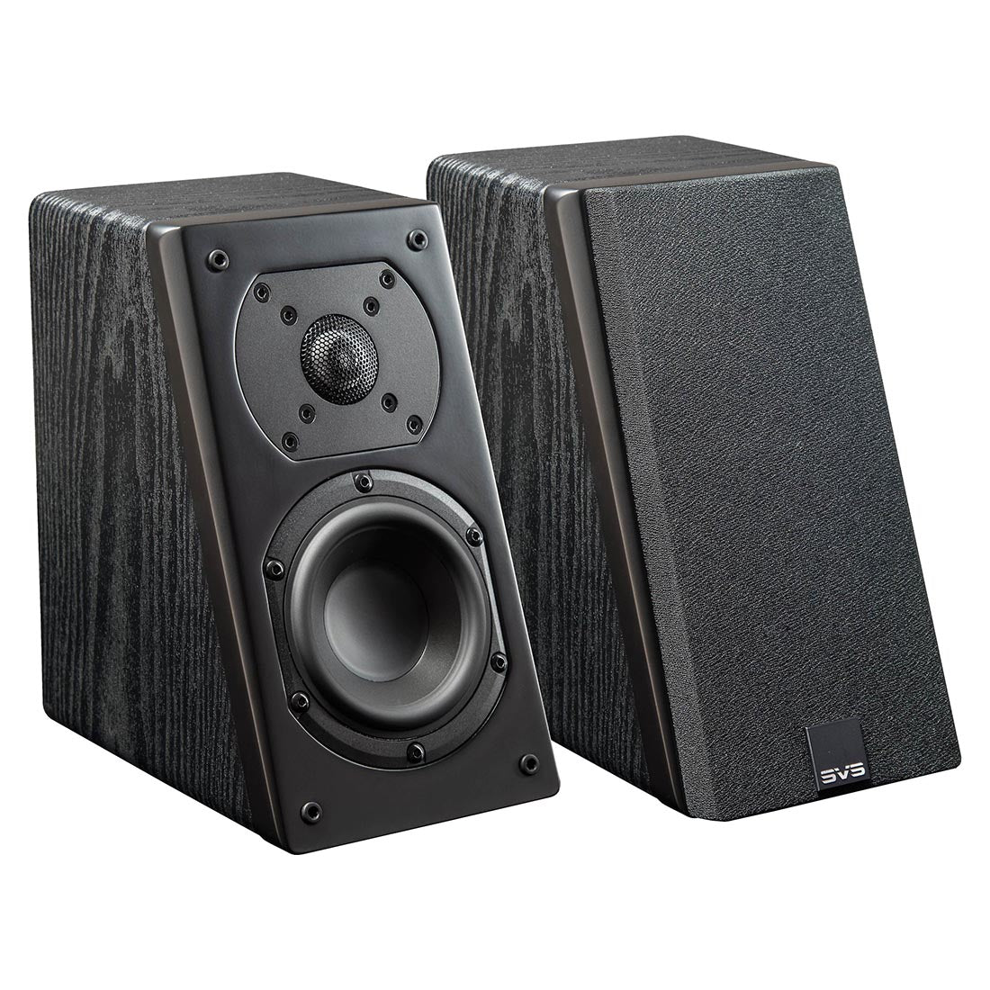 SVS Prime Elevation On Wall Surround Speakers - Pair - Black Ash (PRIME ELEVATION BLACK ASH)