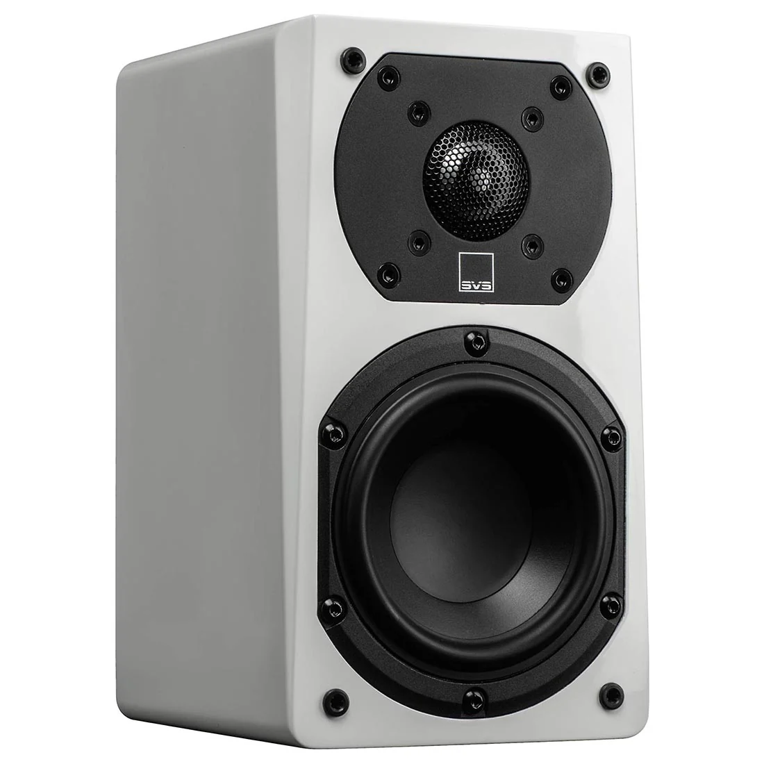 SVS Prime Satellite Compact On Wall Speakers - Pair - Piano Gloss White (PRIME SATELLITE PIANO GLOSS WHITE) - Image 5